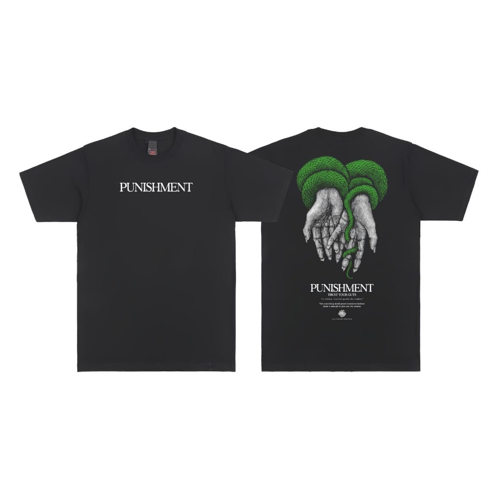 KAOS PUNISHMENT APPAREL / KAOS DISTRO PUNISHMENT PREMIUM / TSHIRT BAJU PRIA COTTON COMBED 002