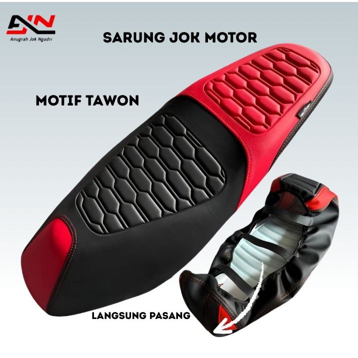 Sarung Jok Motor Cover Jok Motor Kulit Jok Motor TAWON Beat Fi, Vario, Scoopy, Vario, Nmax, Scoopy