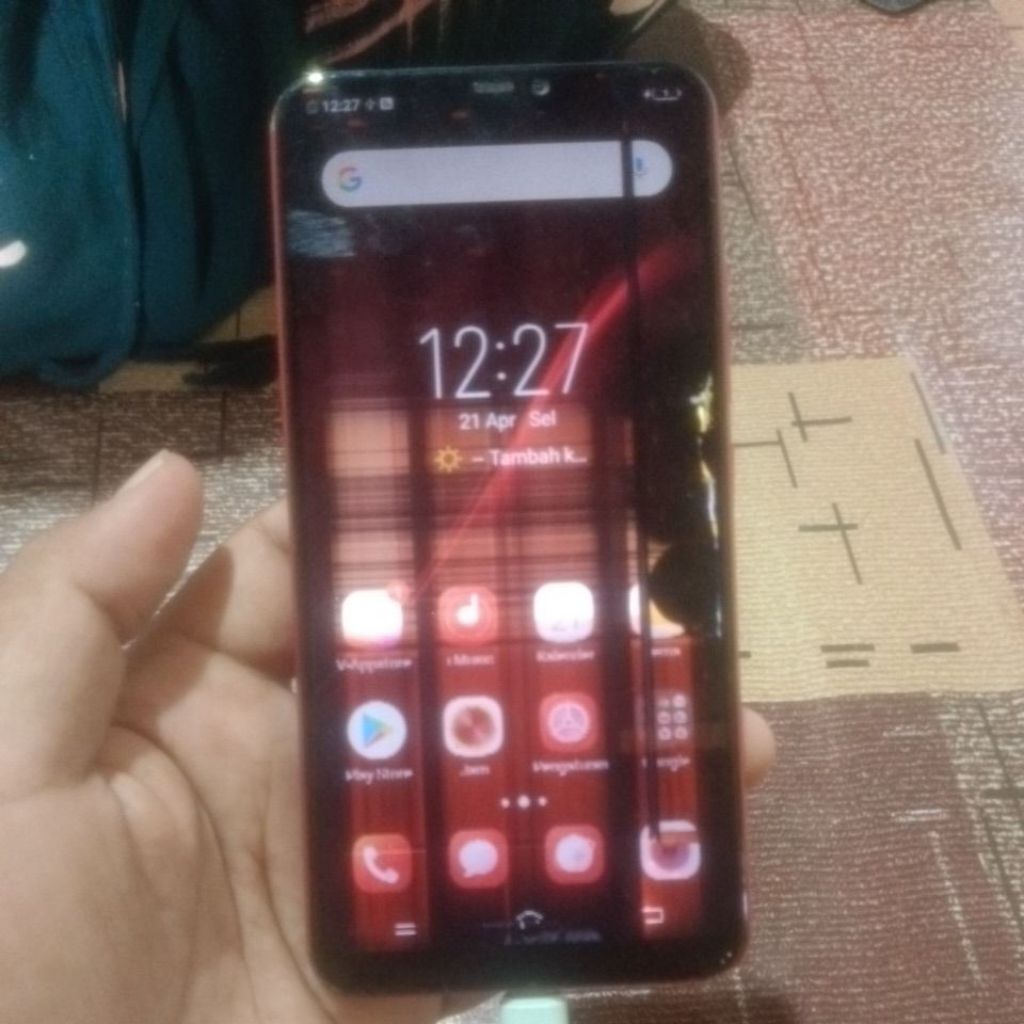 Vivo y81 ram 3/16 minus lcd. point mesin