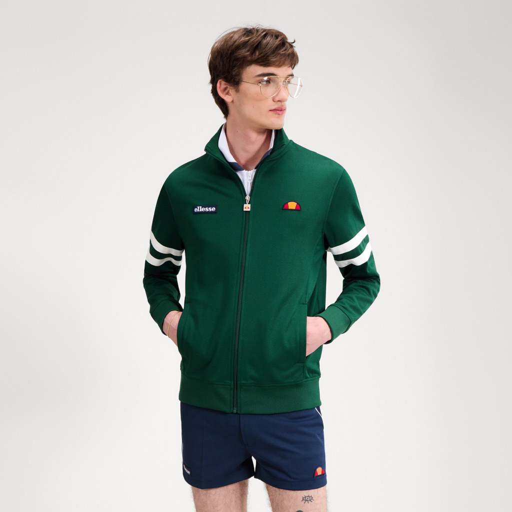 Ellesse Roma Tracktop Jacket in Green