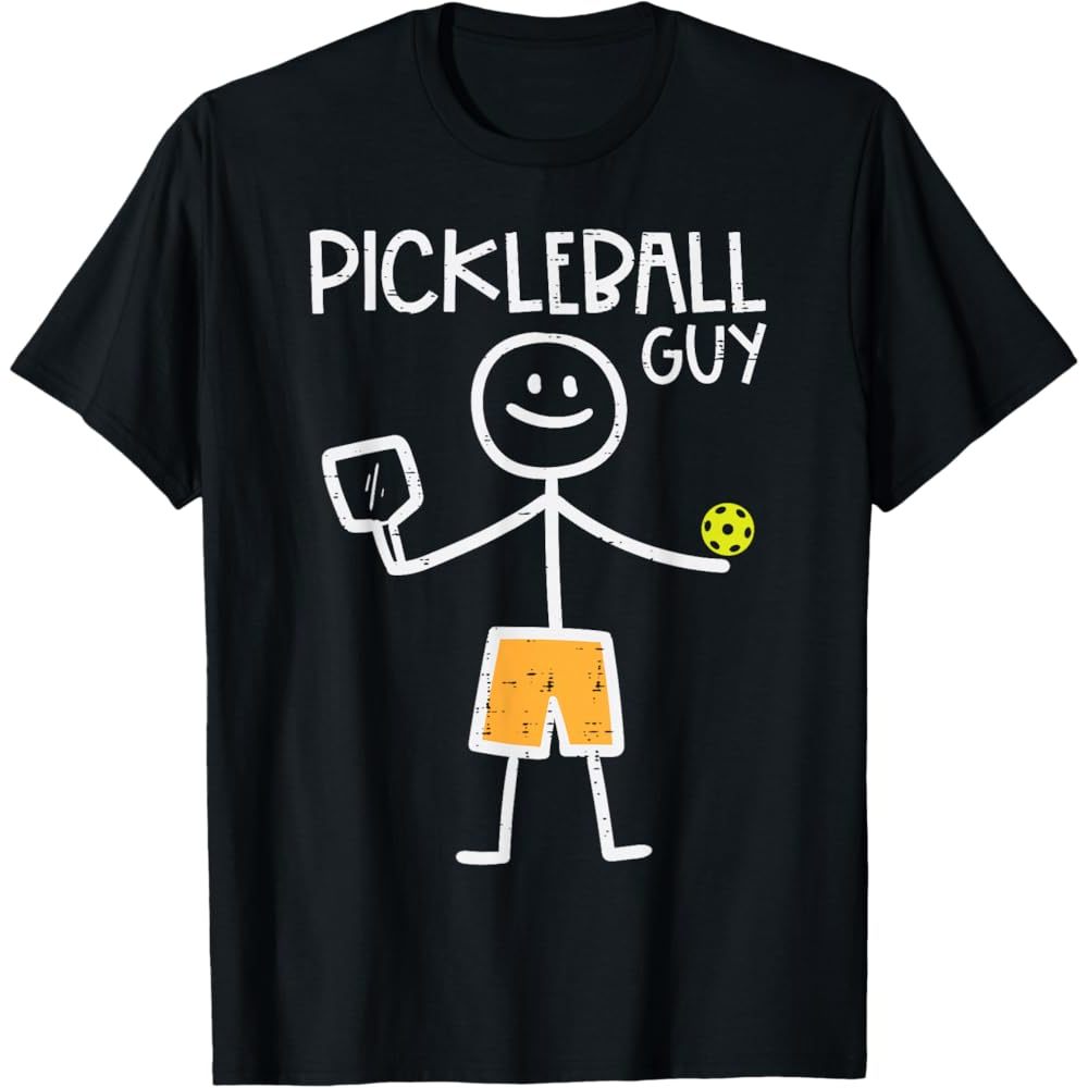 Tshirt Kaos Pickleball Hobby Tennis Padel Raket Banyak Model - Baju Pickleball Bahan Katun Nyaman Ba