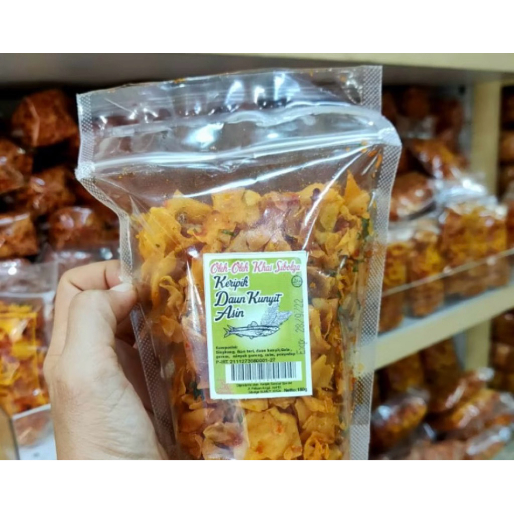 Keripik singkong sambal asin sibolga