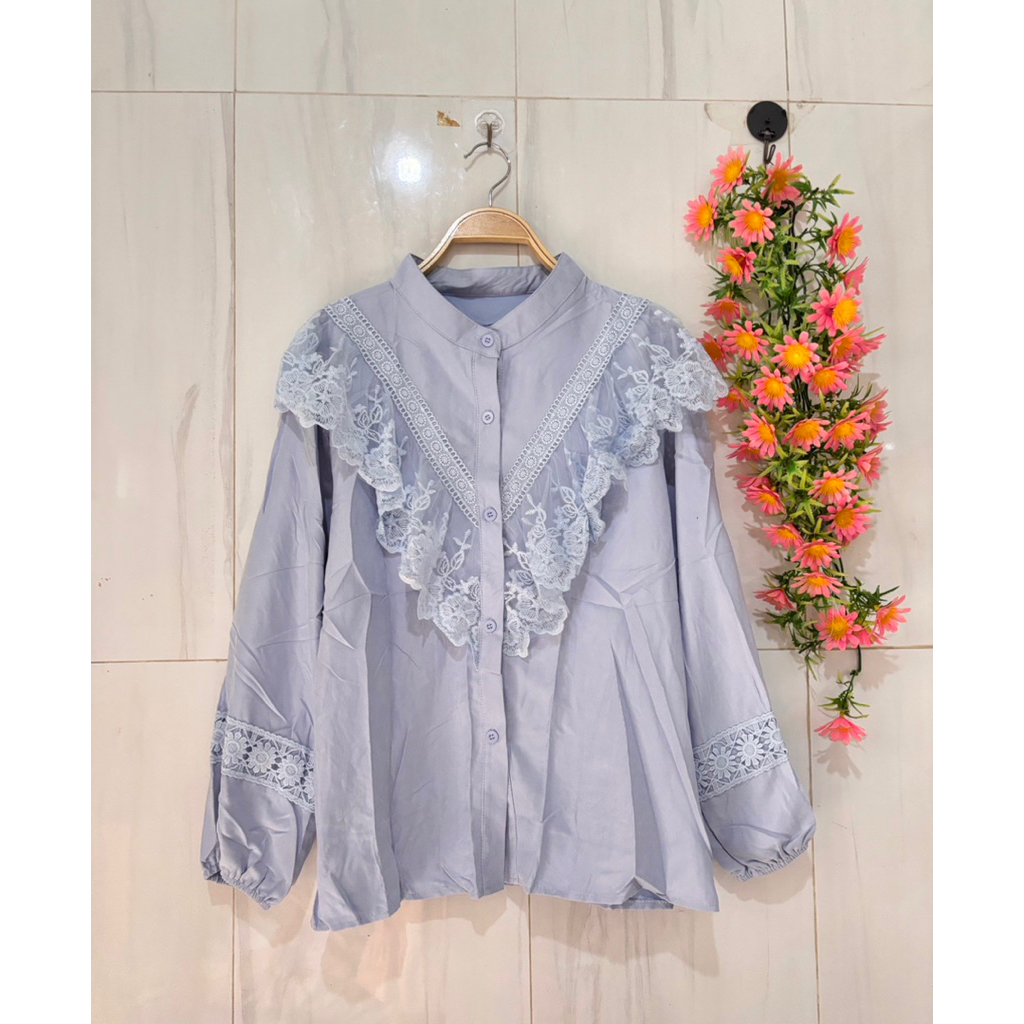 kemeja wanita kodorai kemeja kodorai import premium