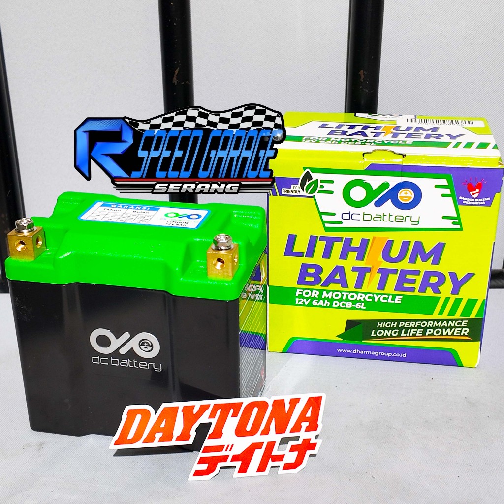 AKI LITHIUM DC BATTERY 12V 6Ah 3.5Ah DCB-6L 5L DAYTONA