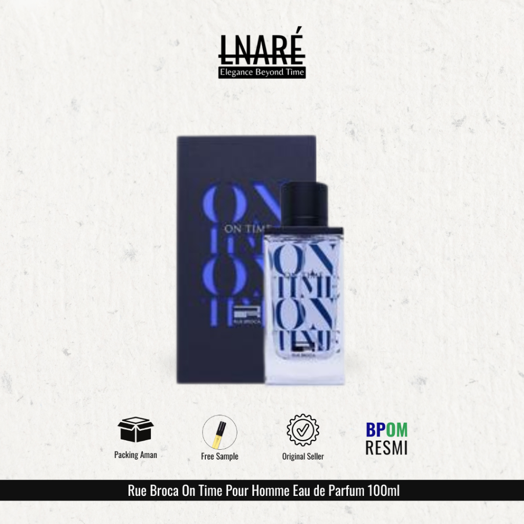 Rue Broca On Time Pour Homme Eau de Parfum 100ml