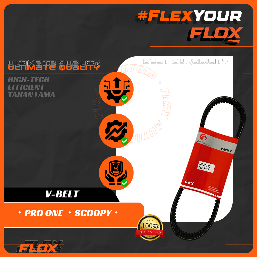 Vanbelt Pro 1 Premium Beat ESP 2017 17 Scoopy Van Belt V-Belt Motor