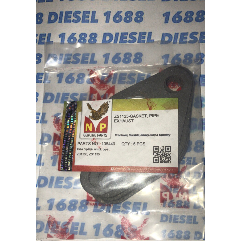 PAK KNALPOT DF S-1125 NP @5 pcs