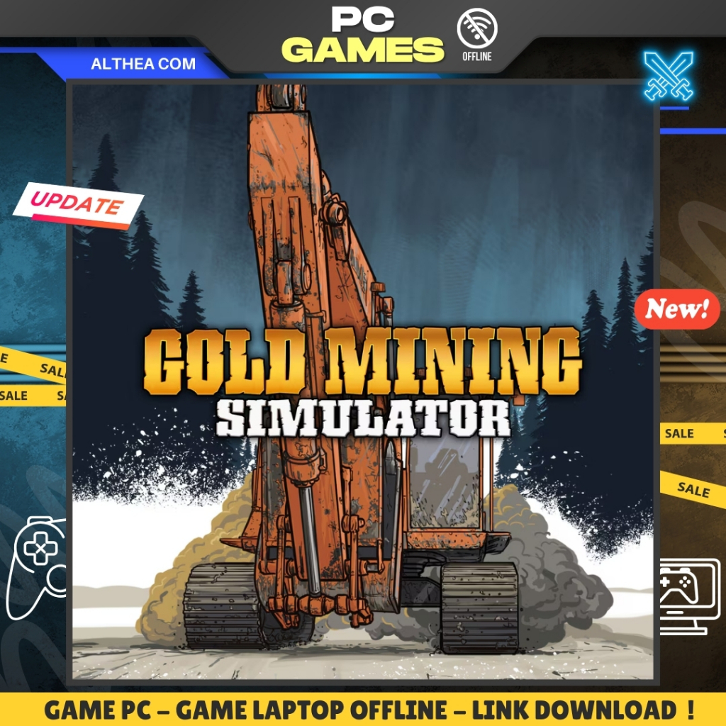 GOLD MINING SIMULATOR - SIMULATION - MANAGEMENT - SANDBOX - GAME PC / LAPTOP - OFFLINE