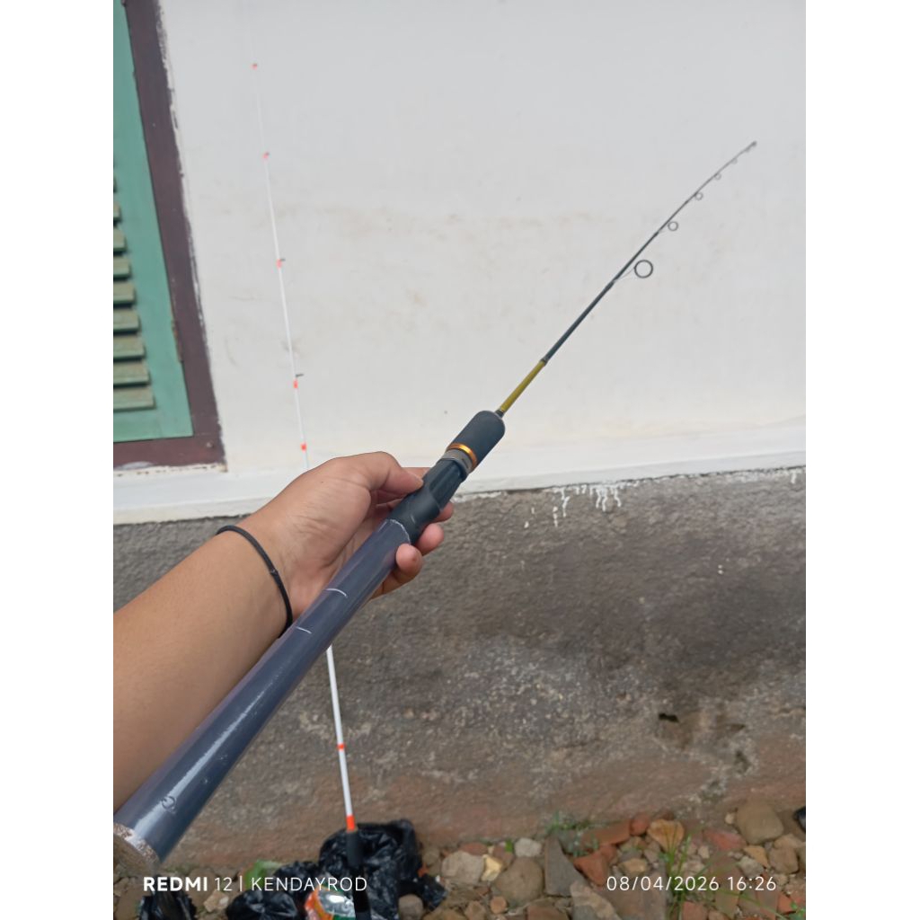 Joran Custom Onepiece Blank Carbon Sutet Spek Kolaman
