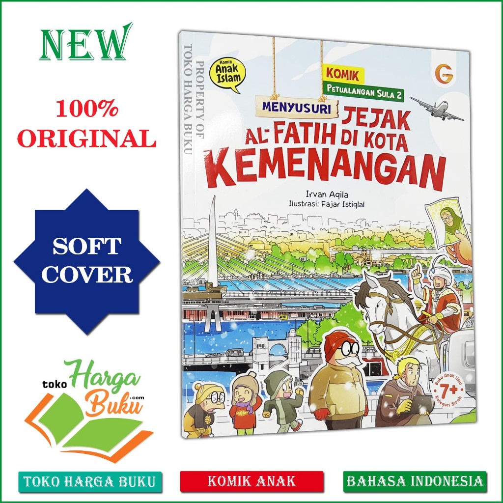 Foto Komik Petualangan Sula 2 Menyusuri Jejak Al-Fatih di Kota Kemenangan Full Colour - Gema Insani Press
