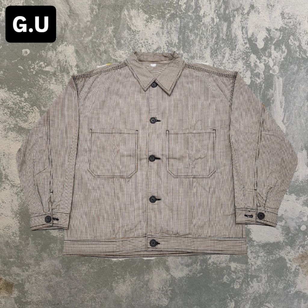 GU BY UNIQLO CHEF JACKET BOXY