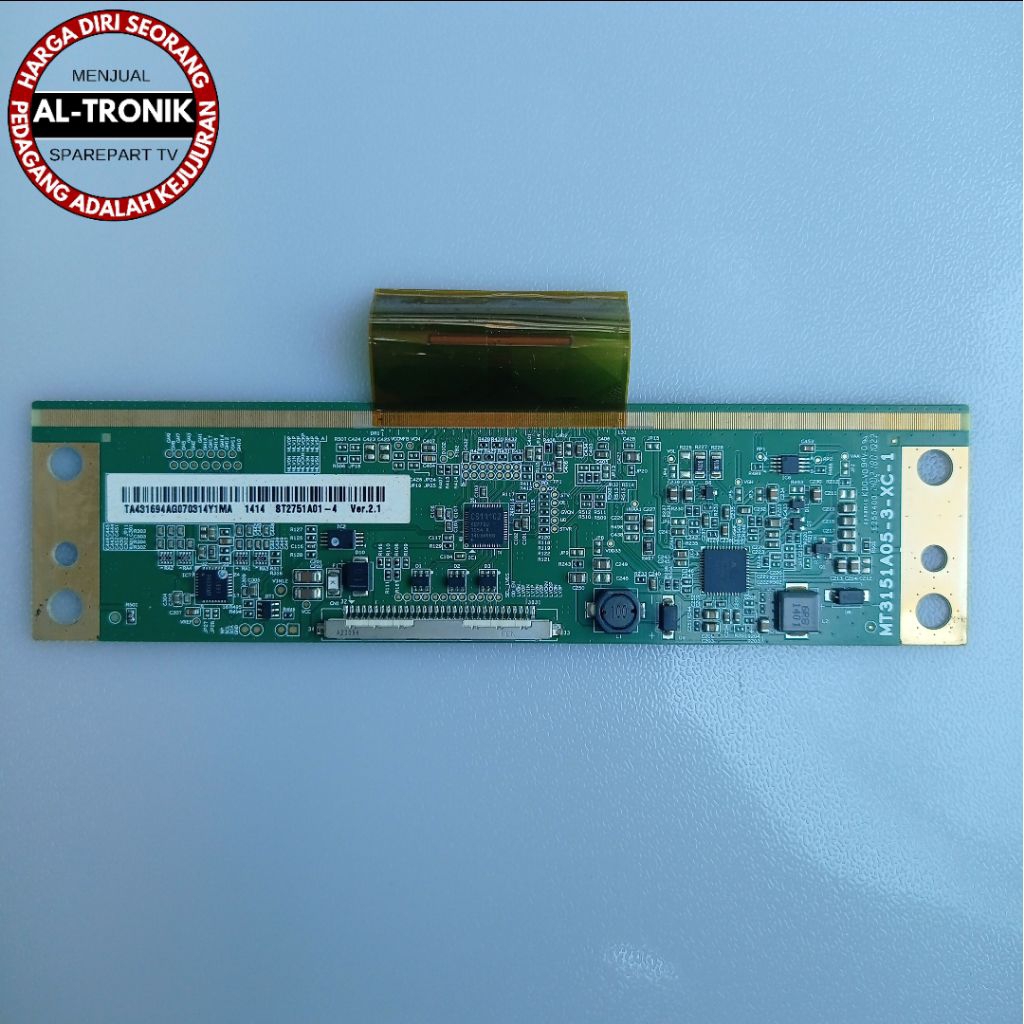 TICON COF TV LED CHANGHONG 29 INCH MODEL LED29C2000 TIKON TCON 29C2000 MT3151A05-3-XC-1