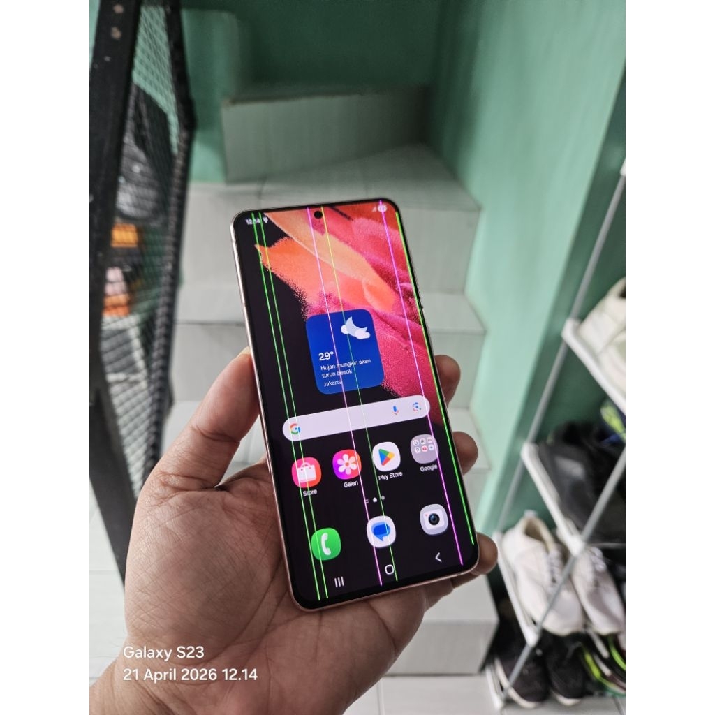 Lcd samsung S21 5G original copotan