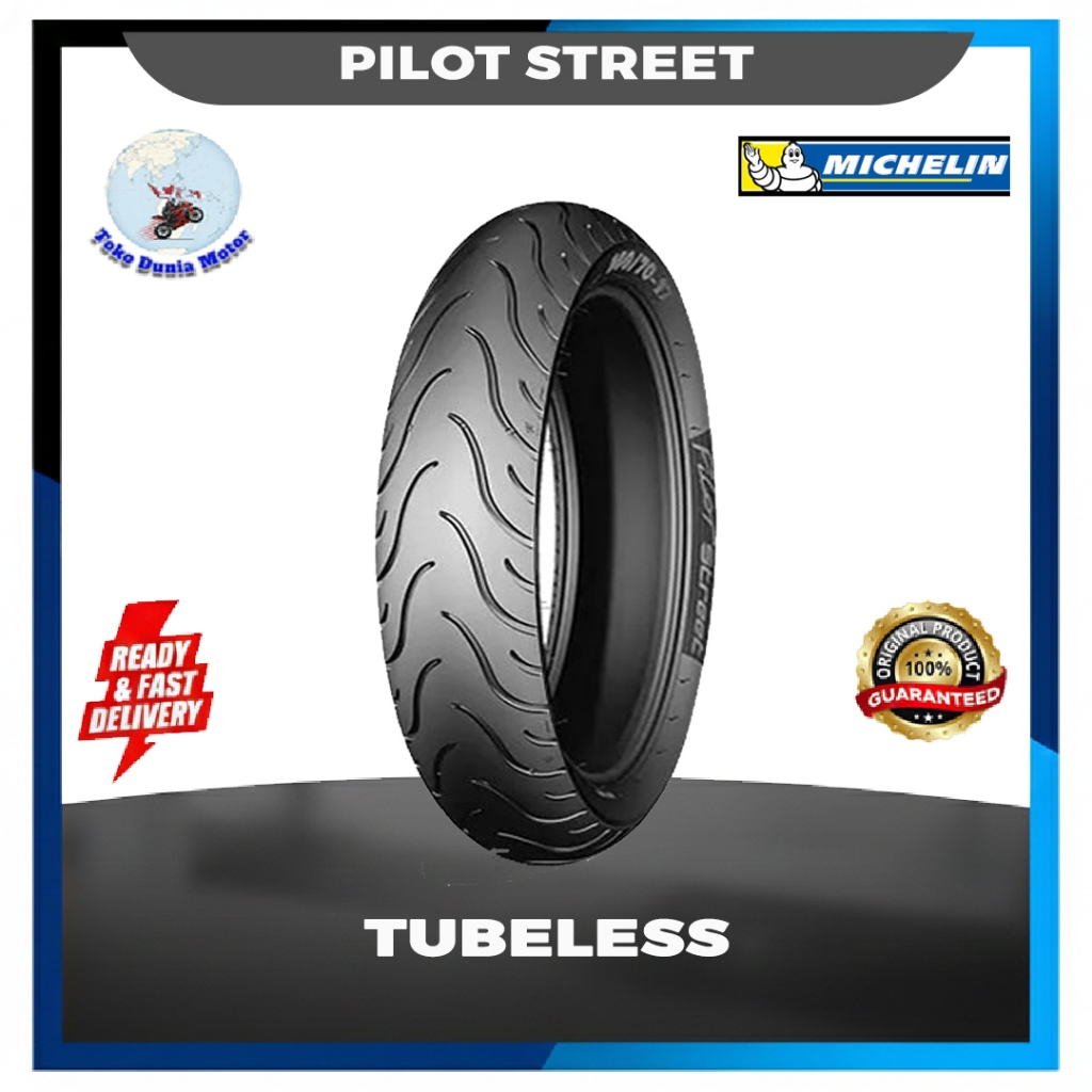 Ban motor Nmax Ban Michelin Pilot Street 140 70 13 tubeless