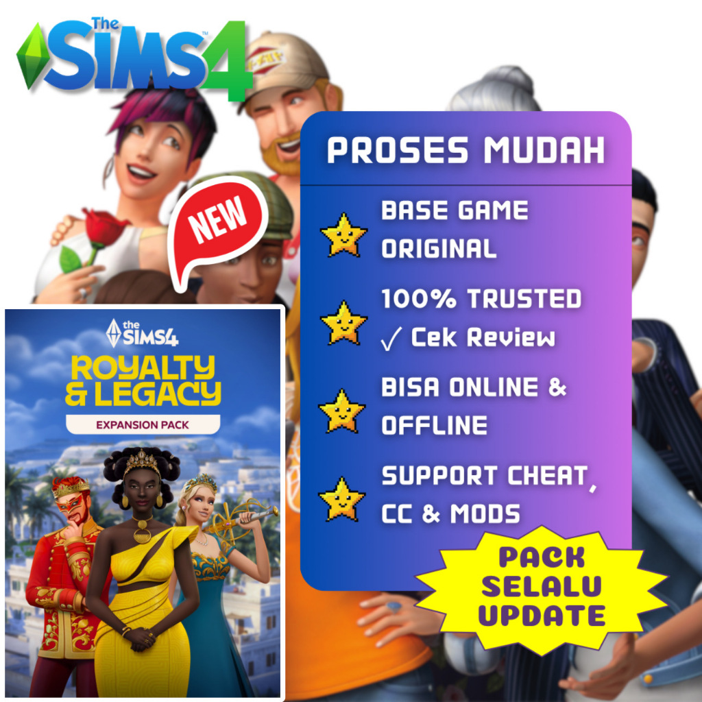 The Sims 4 Original + Full Pack DLC [LIFETIME UPDATE]