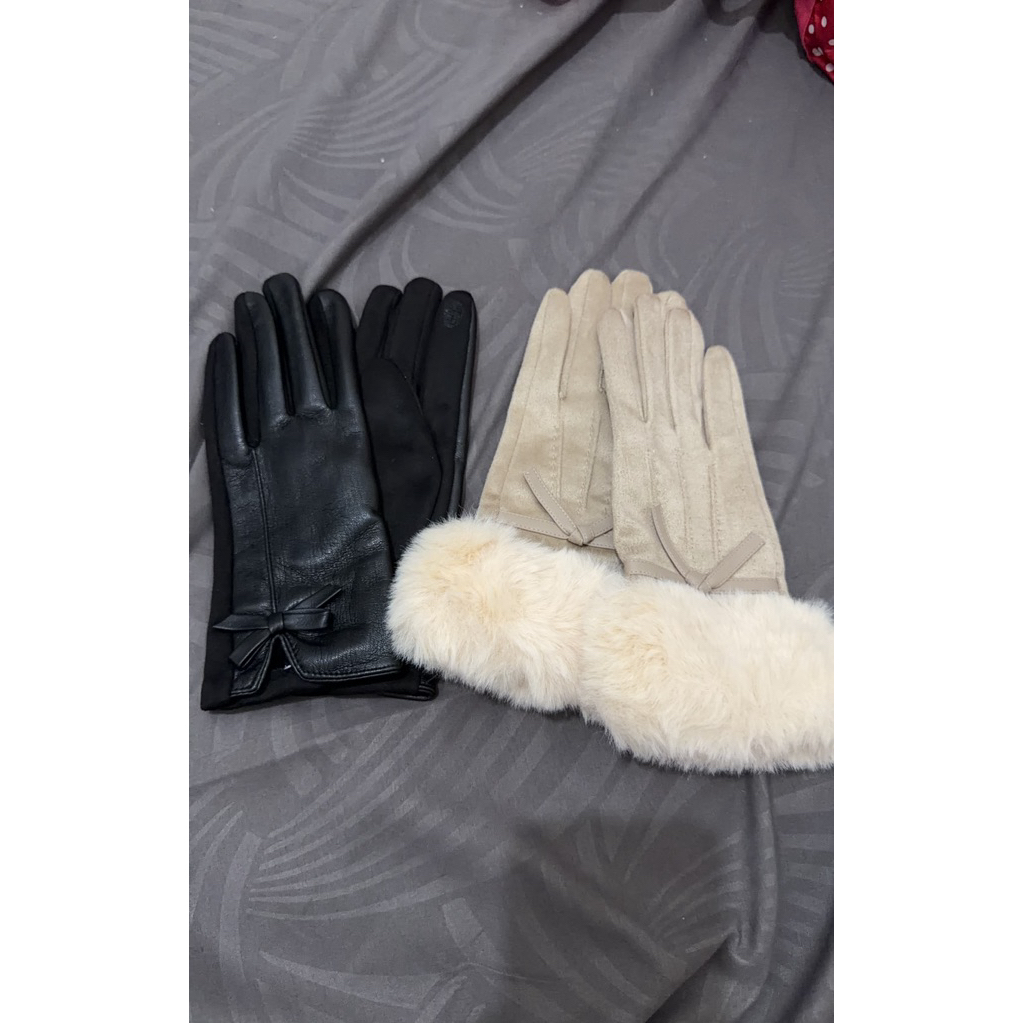 NEW sarung tangan winter wanita/sarung tangan musim dingin/sarung tangan kulit /sarung tangan bulu