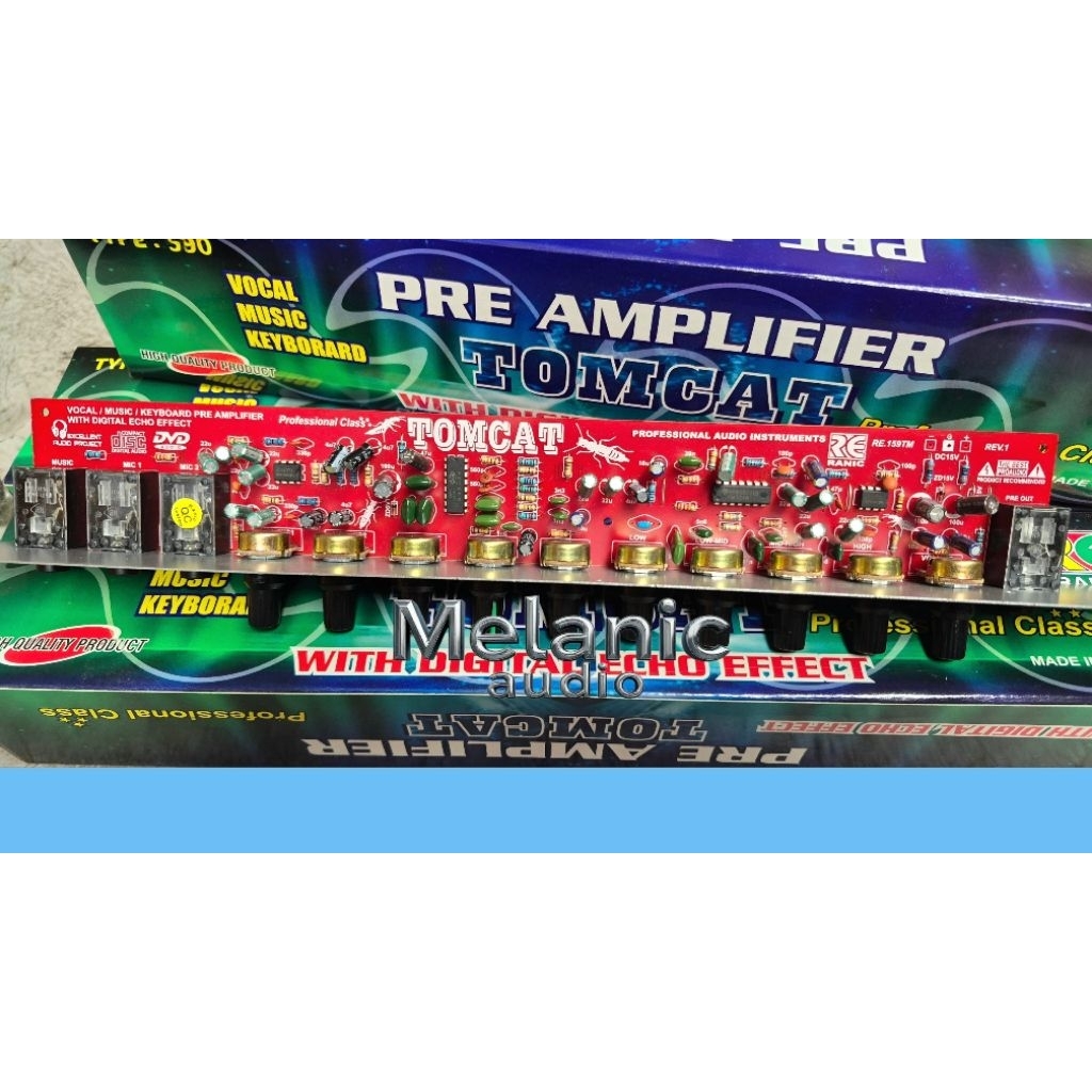 FREE ONGKIR kit tone control pre amplifier tomcat type (590) **
