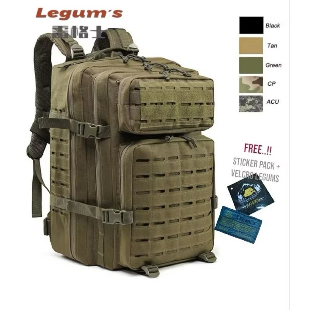 Tas Ransel Army Tas Punggung Tentara Tas waterproof backpack Tas naik Gunung Tas ukuran Besar