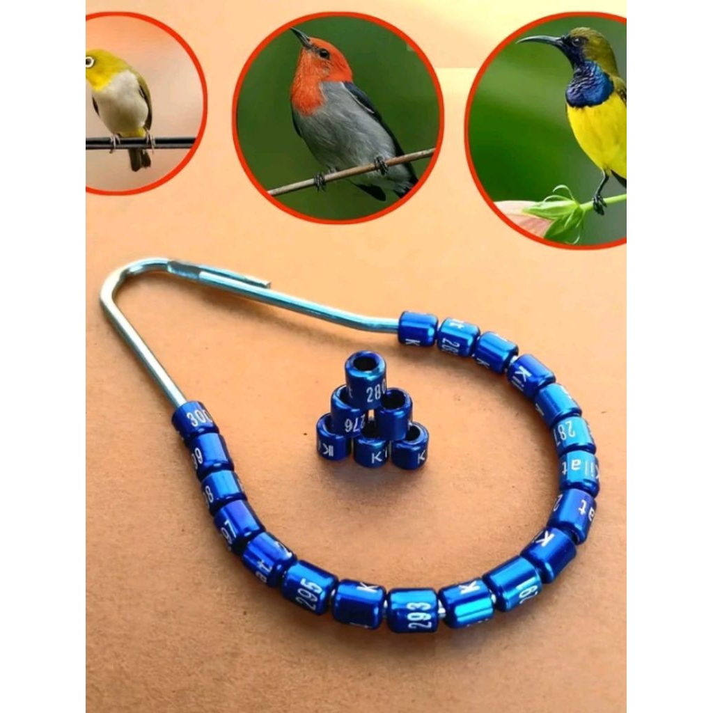 RING BURUNG UNTUK SOGON,PLECI LUBANG 2.5 MM