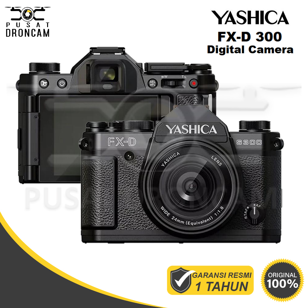 Yashica FX-D S300 Digital Film Simulation Camera With EVF Original Resmi