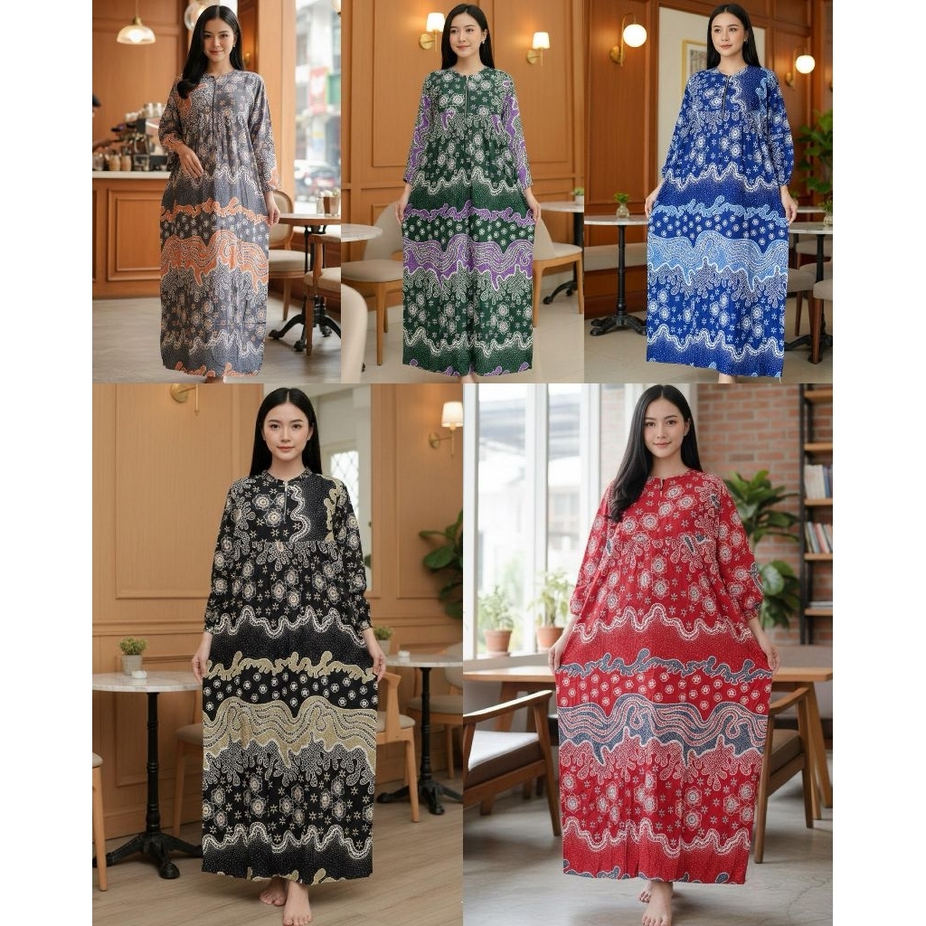 Gamis Dres NSA New Model / Daster Arab Busui Friendly