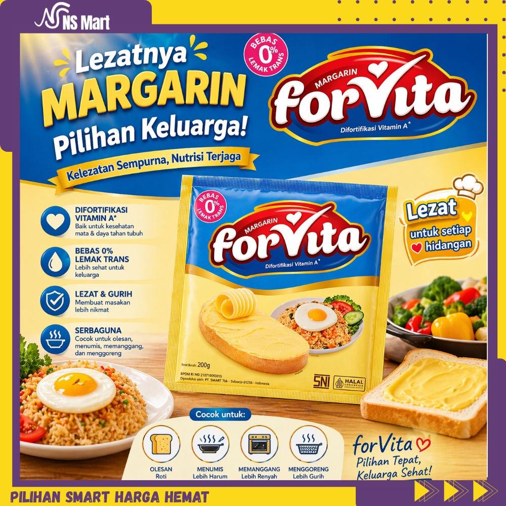 Forvita Margarine 200gr/ margarin forvita