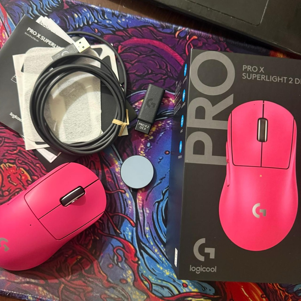 MOUSE LOGITECH G PRO X SUPERLIGHT 2 DEX MAGENTA