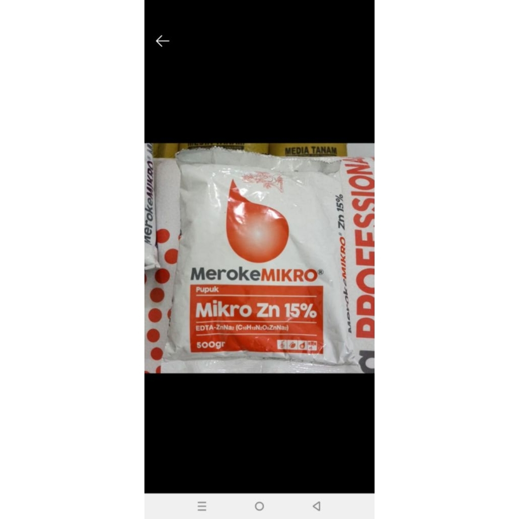 Pupuk Meroke Zn 500 gr