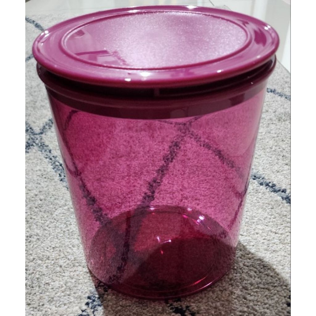 Tupperware jolly keeper 2,7L toples mewah kristal