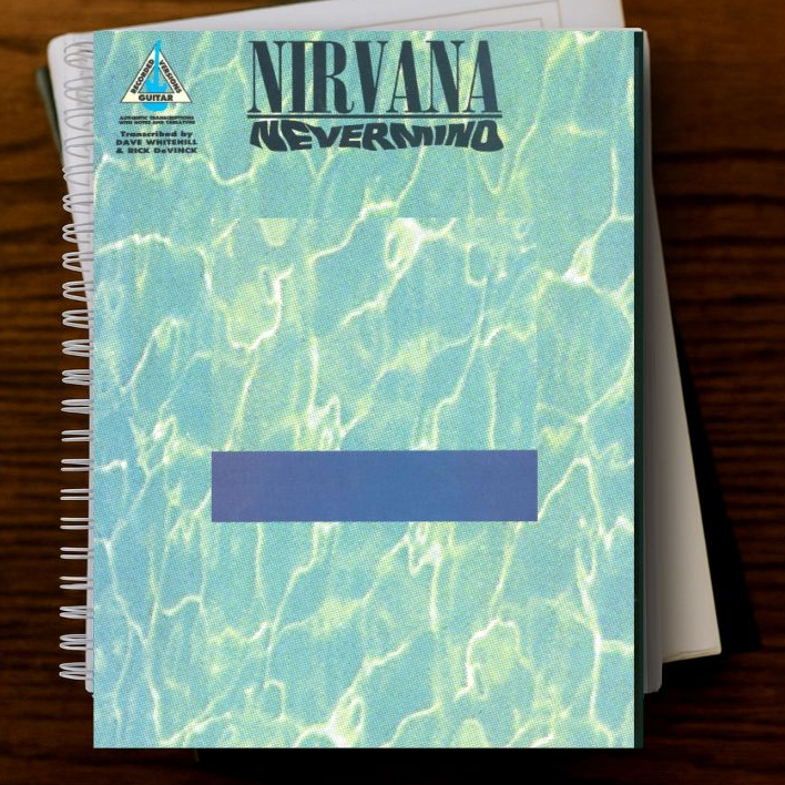 Buku Tablature Gitar - Nirvana - Nevermind