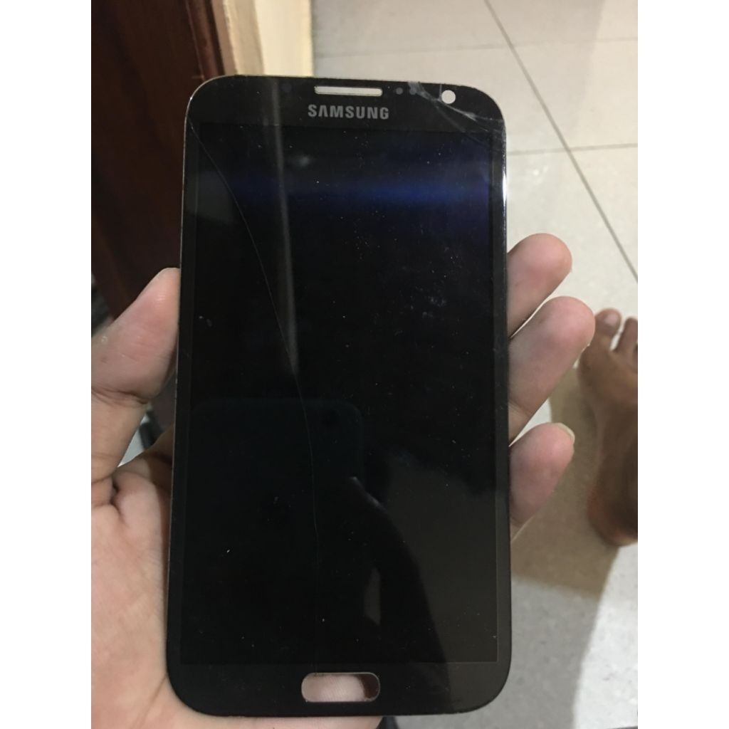 layar lcd touchscreen ts tc sentuh samsung galaxy note 2 Gt-n7100 ori copotan original