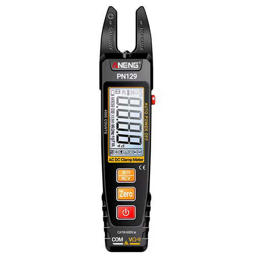 Clamp Meter U Shape ANENG PN129 4000 Counts Multimeter AC DC 600V Smart Digital Akurat Mini