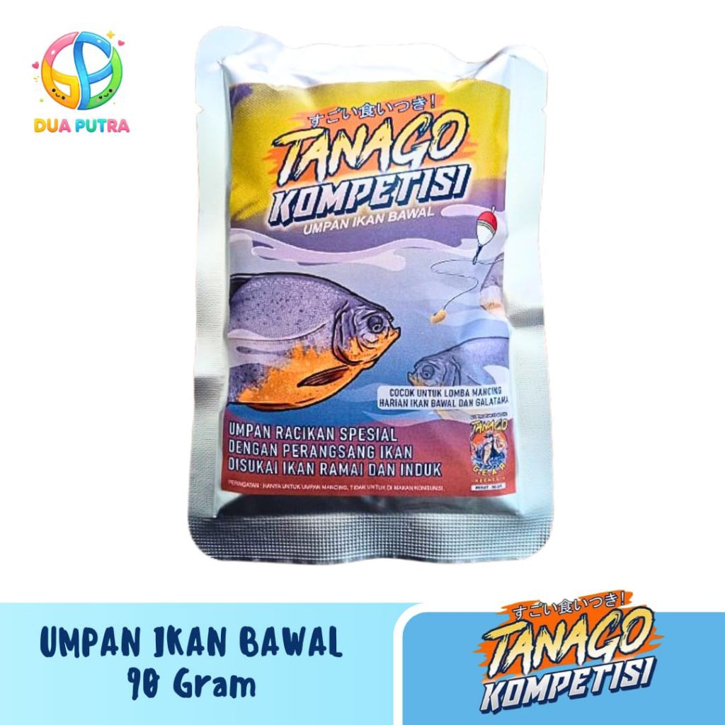 Umpan Mancing Pancing Tanago Kompetisi Umpan Ikan BAWAL 90 Gr