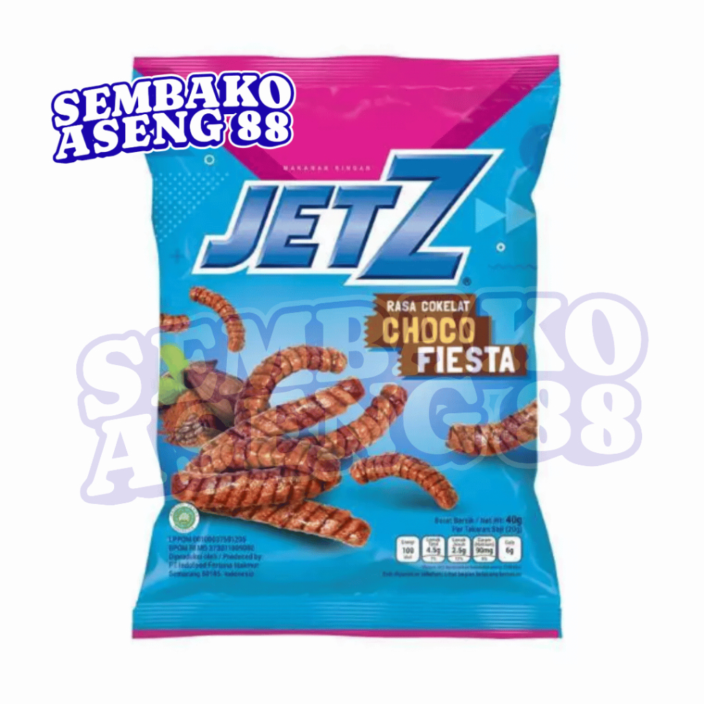 Jetz Sweet Chocolate | Jetz Coklat | Jetz Kentang | Chiki Kiloan | Snack Chiki