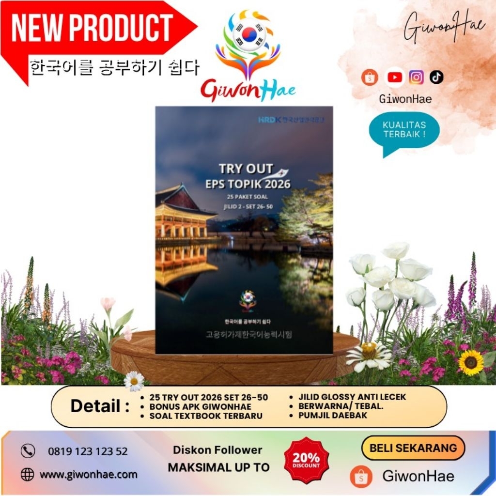25 SOAL TRY OUT EPS TOPIK 2026 [SET 26-50]