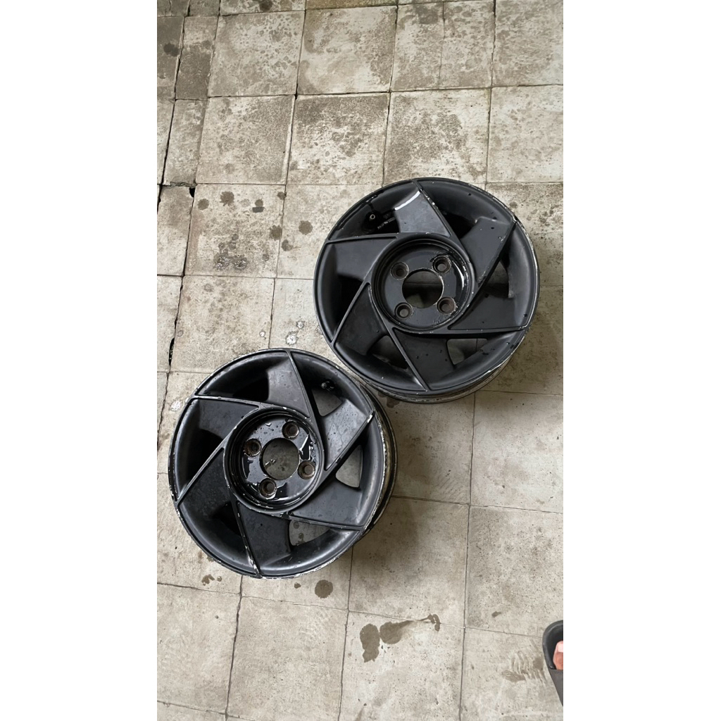 velg racing Ring 13 pcd 4x 100 harga satuan