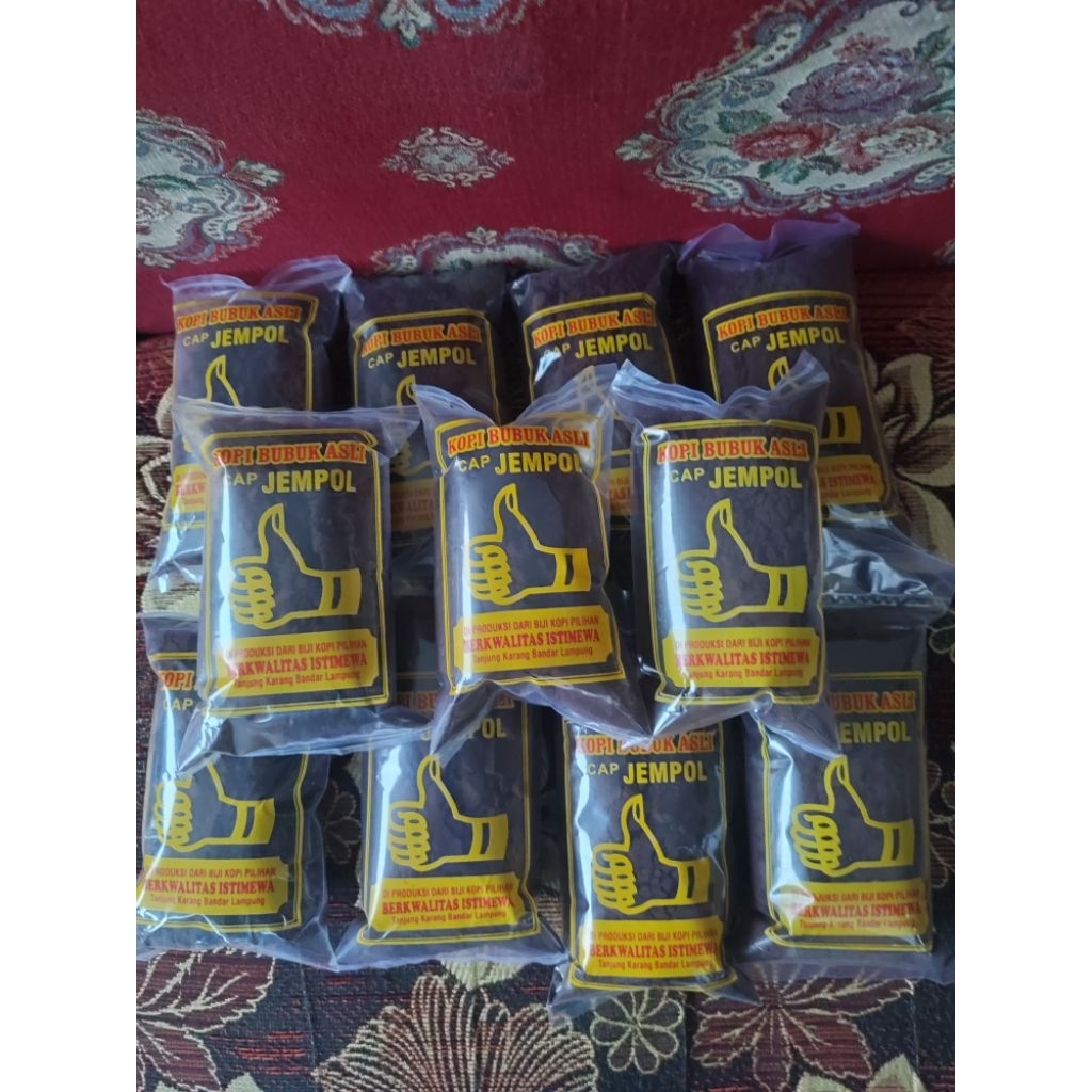 kopi cap jempol asli tanjung karang lampung