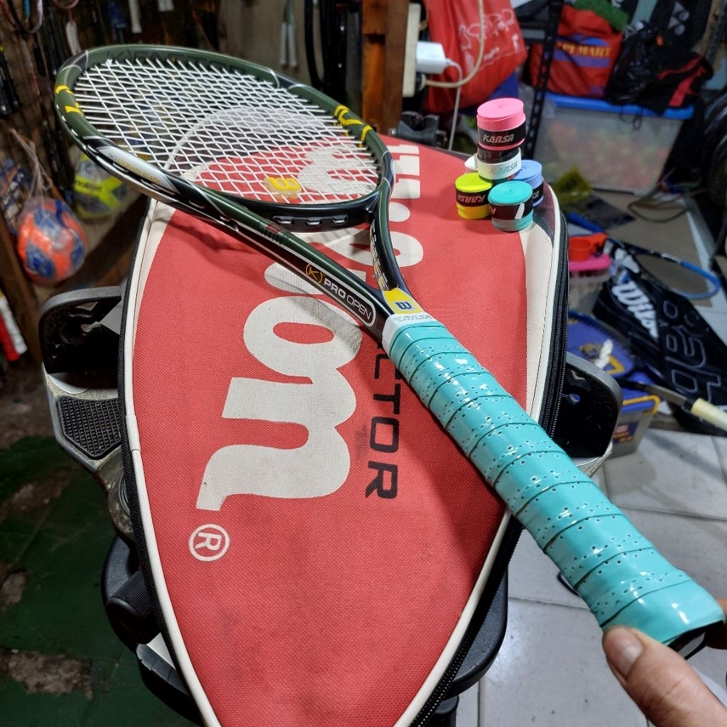 RAKET TENIS WILSON K FACTOR PRO OPEN 282 GRAM