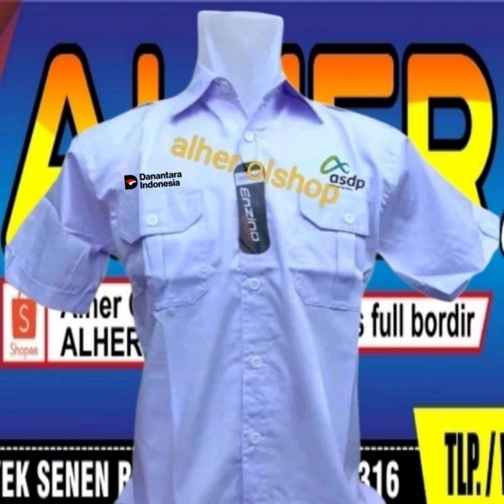 terbaru kemeja BUMN ASDP baju BUMN ASDP seragam BUMN ASDP Pdh BUMN ASDP Pdl BUMN ASDP kemeja ASDP ba