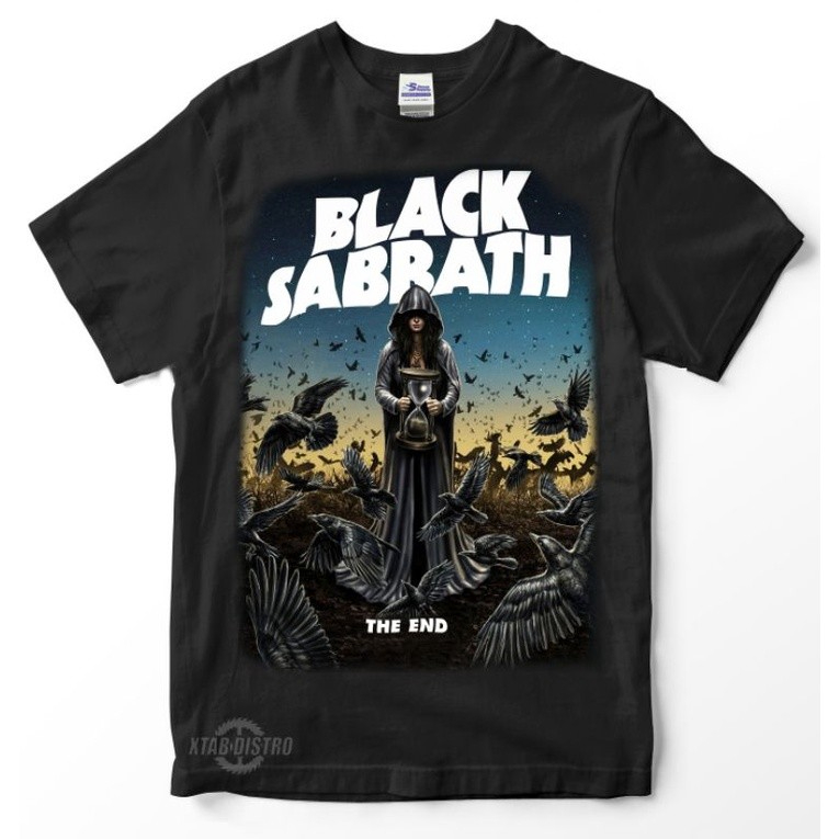 kaos BLACK SABBATH God is dead Premium tshirt black sabbath kaos band black sabbath born heaven hell