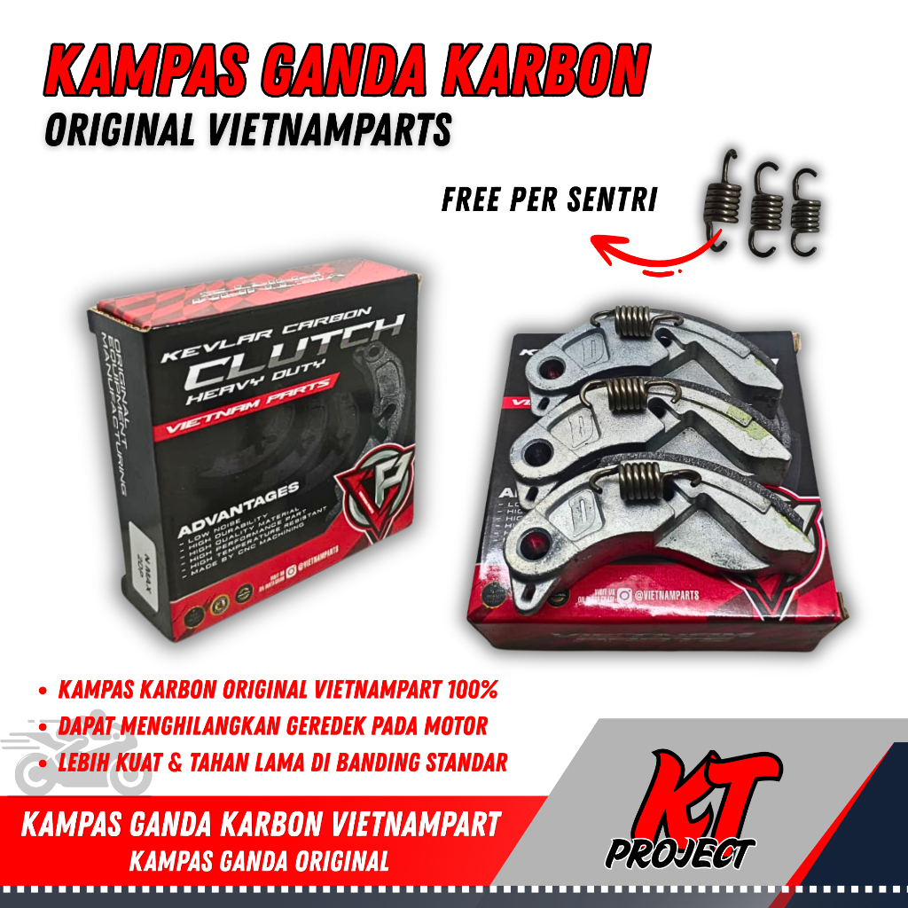 KAMPAS GANDA KARBON NMAX VARIO 125 150 LED OLD NEW KAMPAS KARBON 2DP 5VV MIO KARBU K44 BEAT ORIGINAL