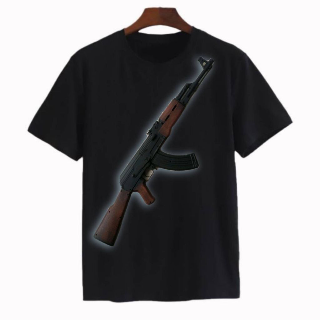 AK47 D'Cobra Kustom Repaint/Cat Ulang Motif Kayu dan Hitam Polos