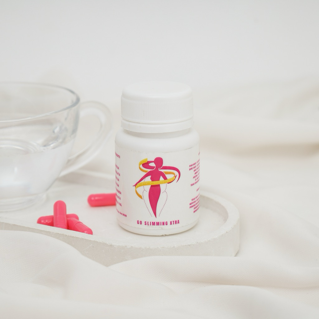 GO SLIMMING XTRA ISI 30 CAPSULE SLIMMING HERBAL OBAT PELANGSING DOSIS TINGGI 2X LEBIH AMPUH OBAT DIE