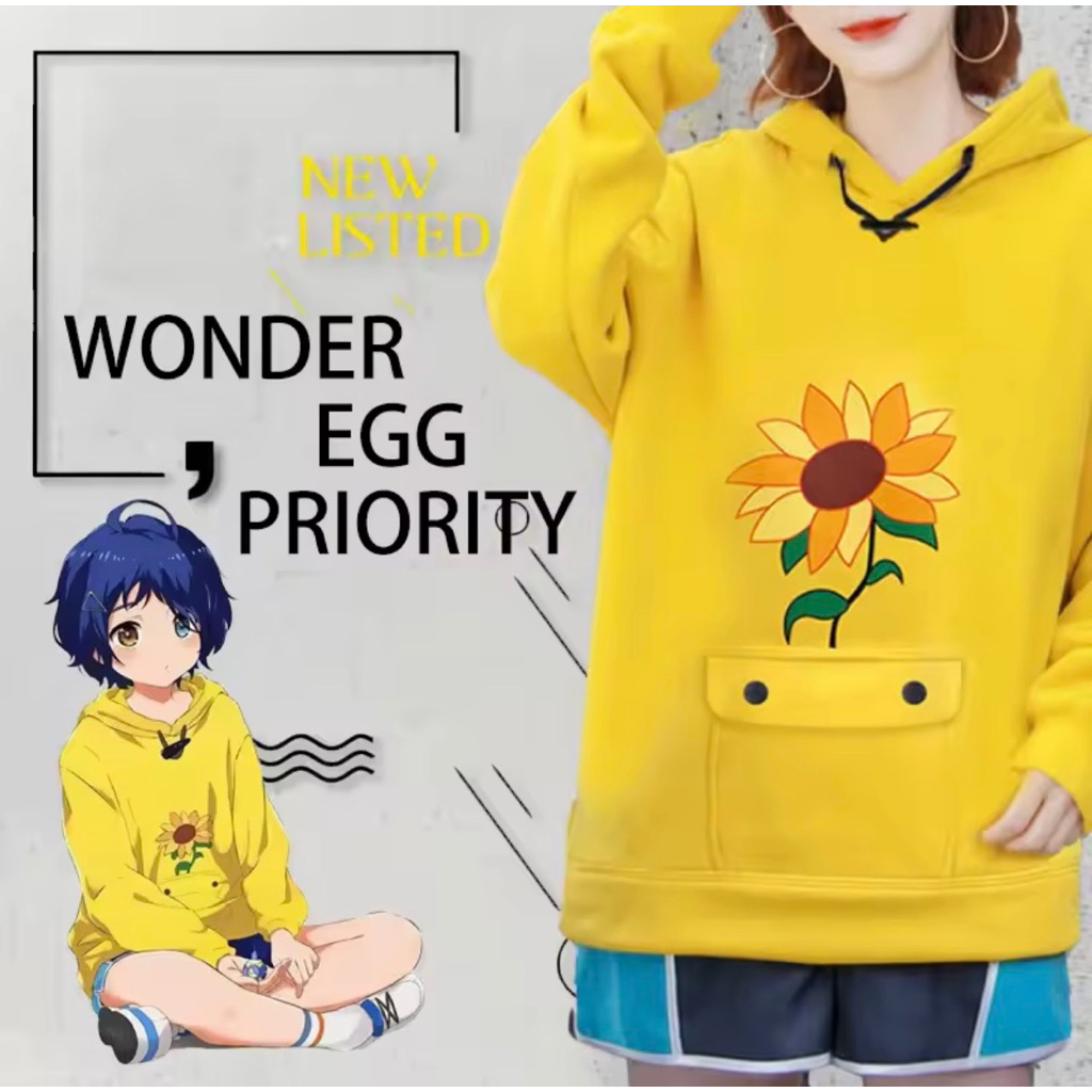 Wonder Egg Priority OHTO AI Jacket Cosplay Anime Jaket Jepang Cosplayer