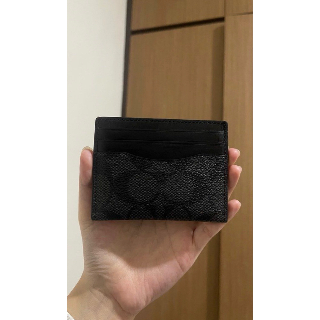 preloved coach card holder