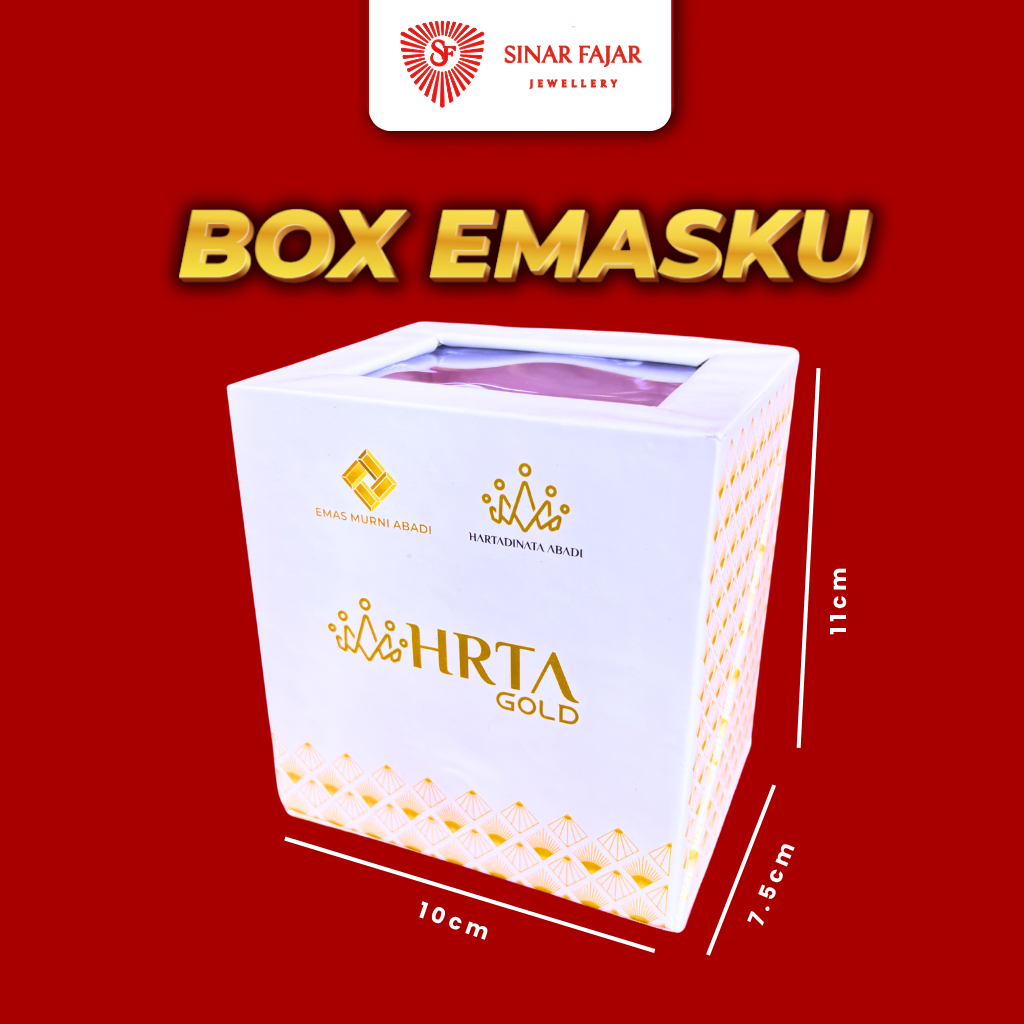 Box Kotak Penyimpanan Logam Mulia Hartadinata Emasku