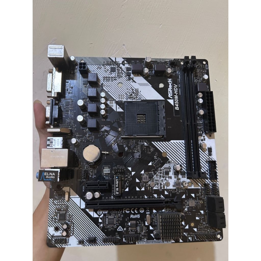 mobo b450m hdv