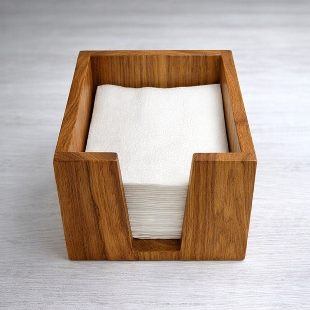 TEMPAT TISU, TEMPAT TISU KAYU