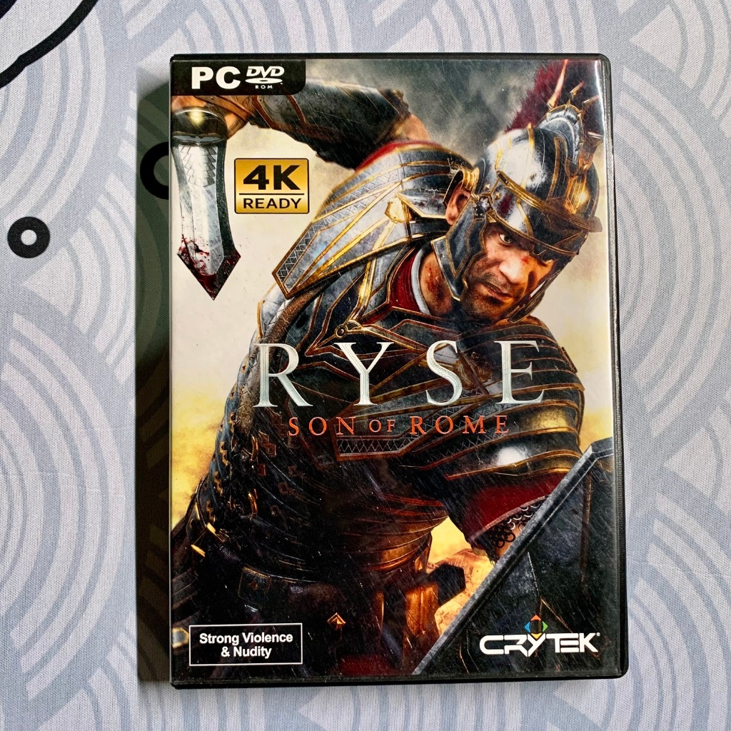 PC Game Ryse Son of Rome | KASET DVD PC CD ROM GAME ORIGINAL