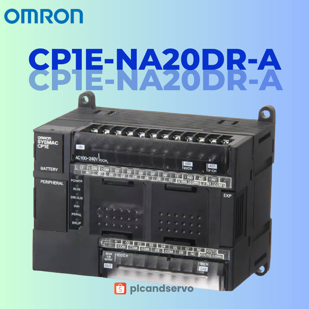 CP1E-NA20DR-A CP1ENA20DRA CP1E NA20DR A Omron PLC